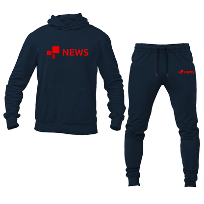 Men's BBC News Hoodie Joggers Set