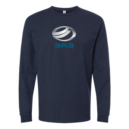 Men's ZAZ Logo  Cotton Long Sleeve T-Shirt