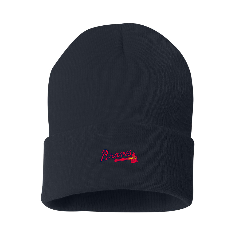 Atlanta Braves Logo Beanie Hat