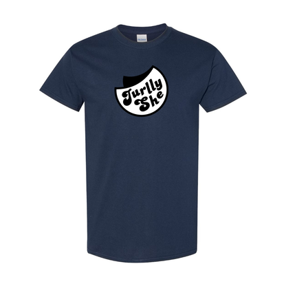 Men's Jurllyshe Logo Cotton T-Shirt