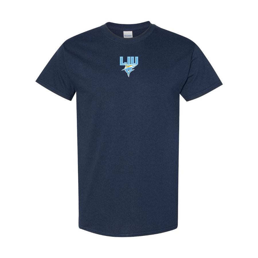 Men's LIU Brooklyn Blackbirds Logo Cotton T-Shirt