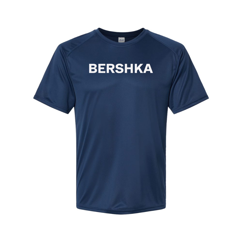 Men's  Bershka Logo Performance T-Shirt