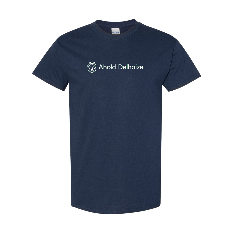 Men's  Ahold Delhaize Vertical Logo  Cotton T-Shirt