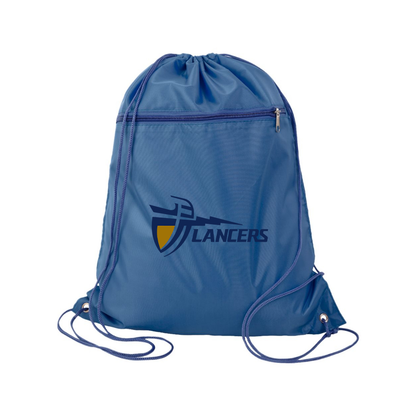 California Baptist Lancers Q-Tees - Polyester Cinchpack