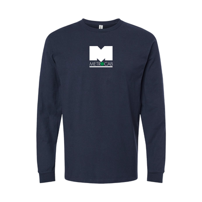 Men's Metrocab Logo Long Sleeve T-Shirt