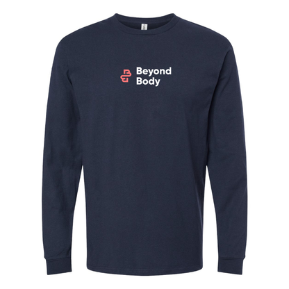 Men's Byond Body Logo Cotton Long Sleeve T-Shirt
