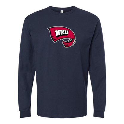 Youth Western Kentucky Hilltoppers Logo Cotton Long Sleeve T-Shirt