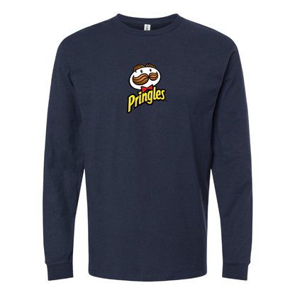 Men's Pringles Logo Long Sleeve T-Shirt