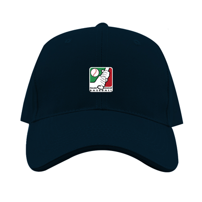 Italian Baseball League Logo  Dad Baseball Cap Hat
