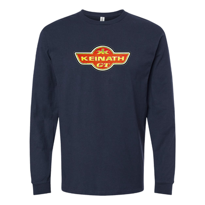 Men's Keinath Logo Cotton Long Sleeve T-Shirt