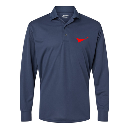 Men's Conoco Phillips Symbol Paragon Prescott Long Sleeve Polo