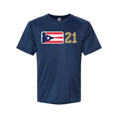 Men's Liga de Beisbol Profesional Roberto Clemente Logo Performance T-Shirt