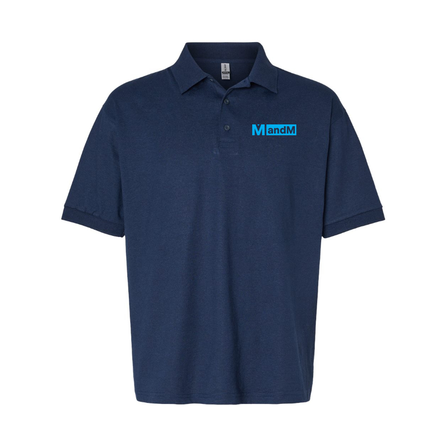 Men's MandM Logo Dry Blend Polo