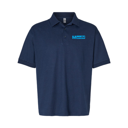 Men's MandM Logo Dry Blend Polo