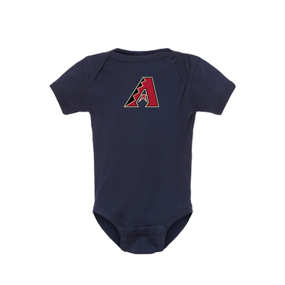 Arizona Diamondbacks Logo Baby Romper Onesie