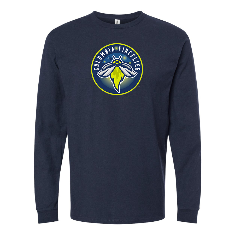 Youth Columbia Fireflies  Logo Long sleeves