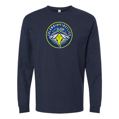 Youth Columbia Fireflies  Logo Long sleeves