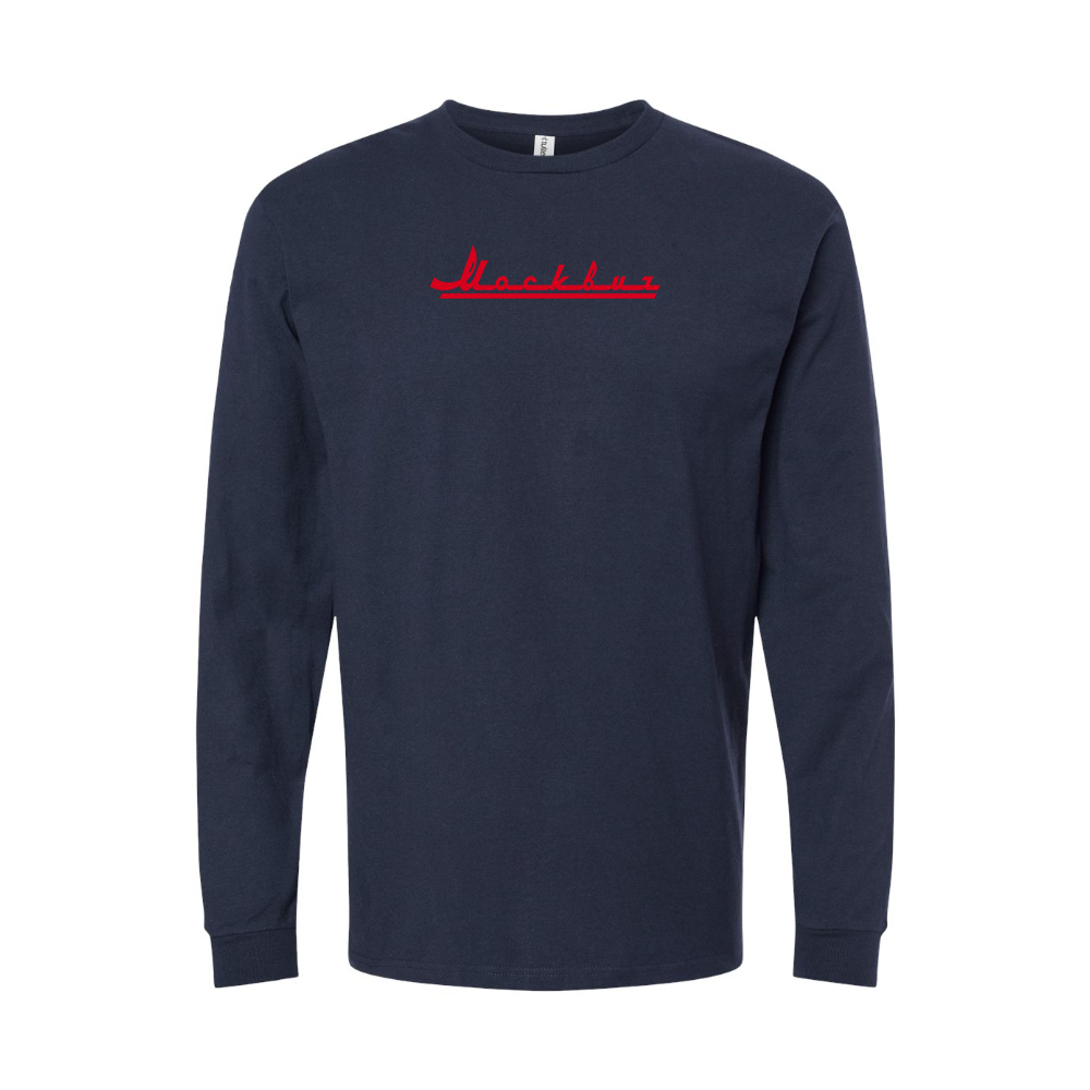 Youth Moskvitch Logo Cotton Long Sleeve T-Shirt