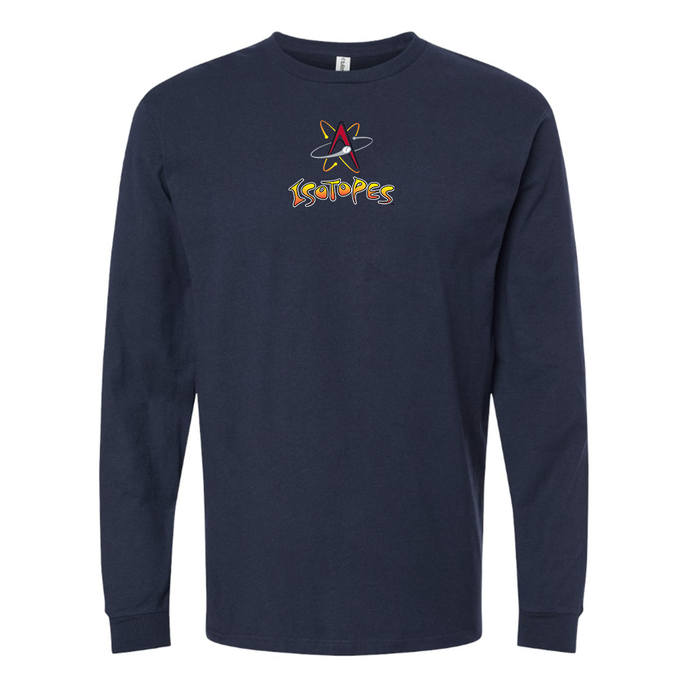 Men's Albuquerque Isotopes Logo Long Sleeve T-Shirt
