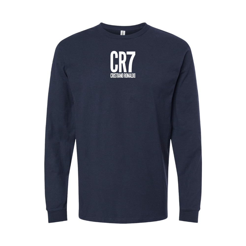 Men's CR7 Logo Long Sleeve T-Shirt