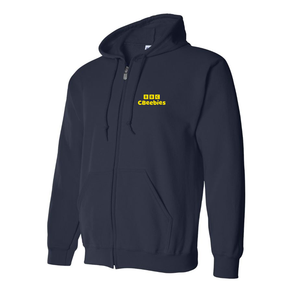 Men's CBeebies Logo Zipper Hoodie