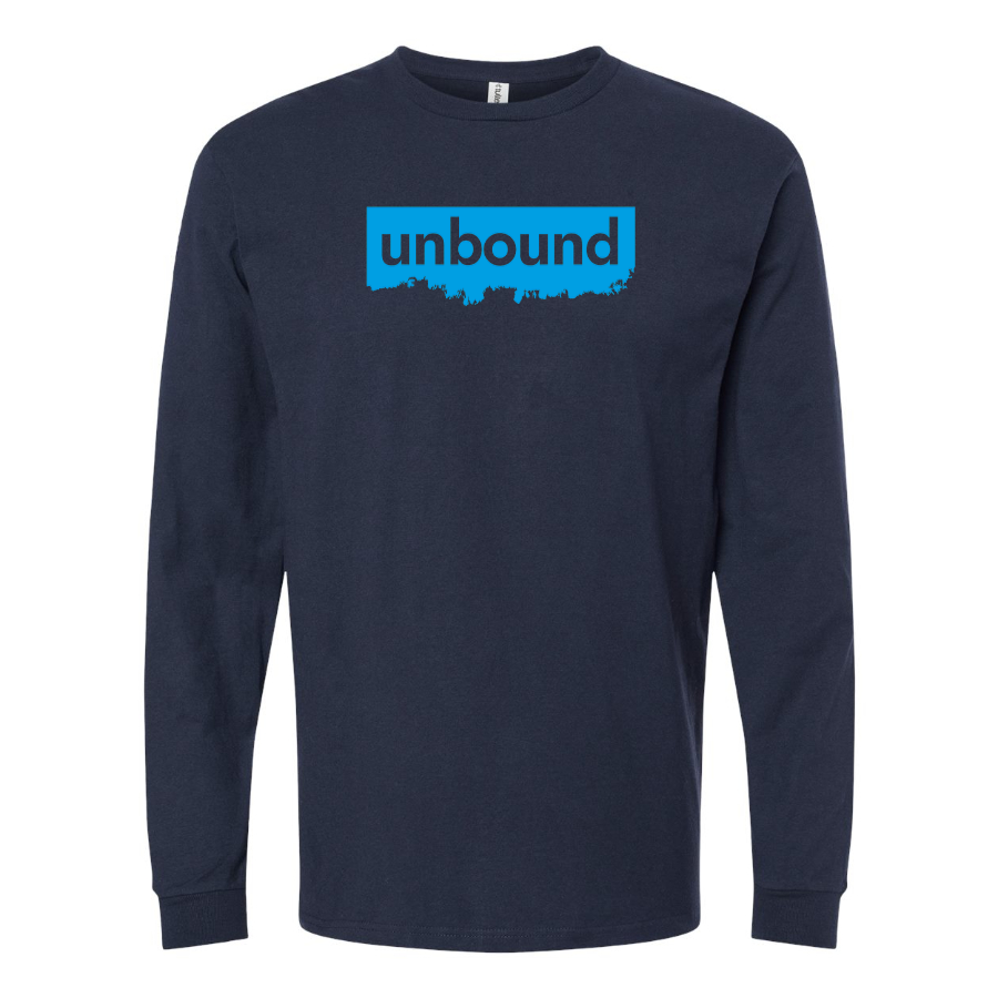 Men's Unbound Live Logo  Cotton Long Sleeve T-Shirt