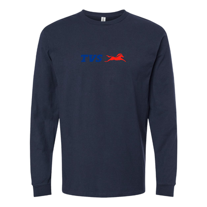 Men's TVS Motor Company Logo Long Sleeve T-Shirt