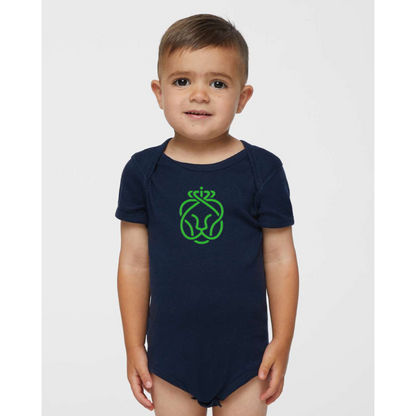Ahold Delhaize Symbol Rabbit Skins Infant Baby Rib Bodysuit