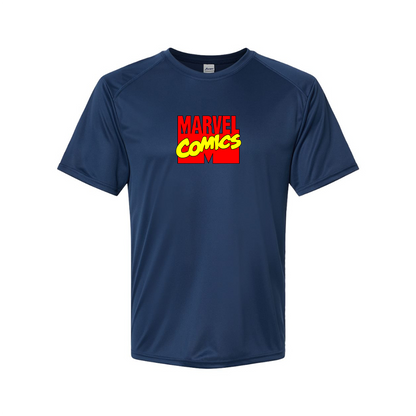 Men's Marvel Comics Logo Polyester T-Shirt