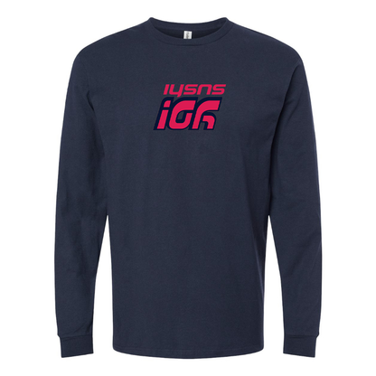 Youth Yo Sushi Logo Cotton Long Sleeve T-Shirt
