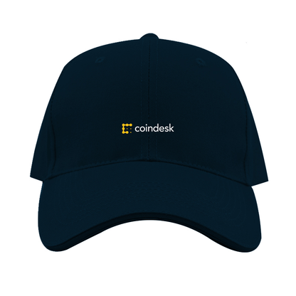 CoinDesk Logo  Dad Baseball Cap Hat
