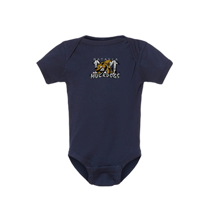 Batavia  Muckdogs Logo Baby Romper Onesie