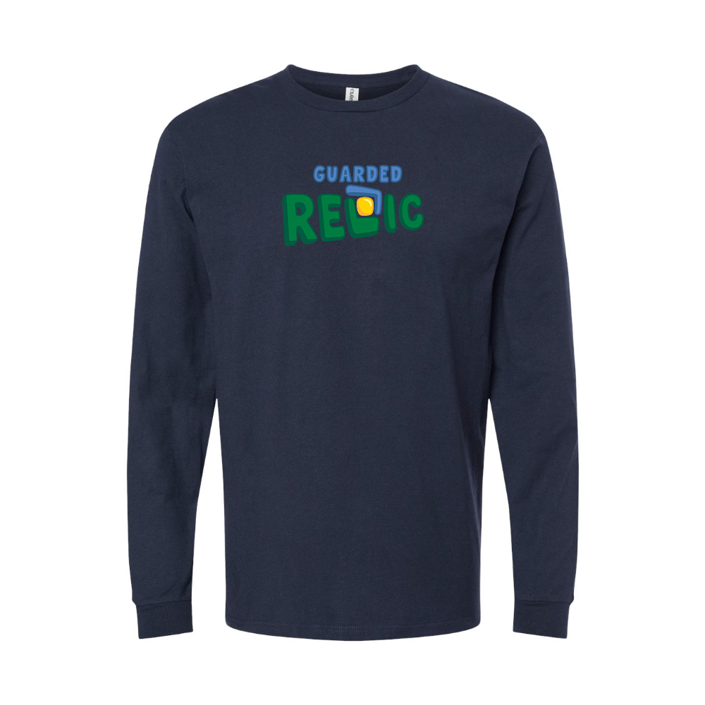 Youth Guarded Relic Logo Cotton Long Sleeve T-Shirt