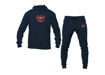 Men's Missouri State Bears Logo Hoodie Joggers Set
