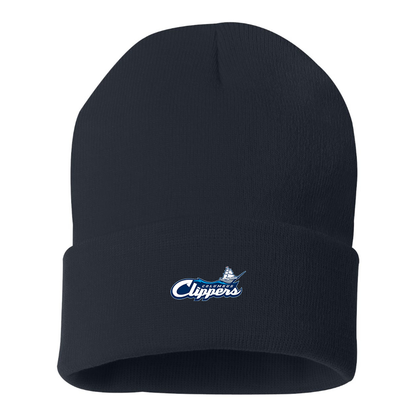 Columbus Clippers Logo Beanie Hat