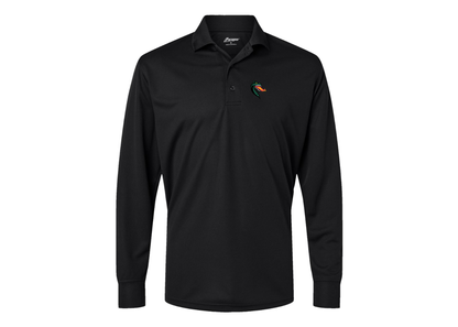 Men's UAB Blazers Paragon Prescott Long Sleeve Polo