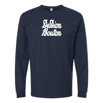 Men's De Dion Bouton Logo Cotton Long Sleeve T-Shirt