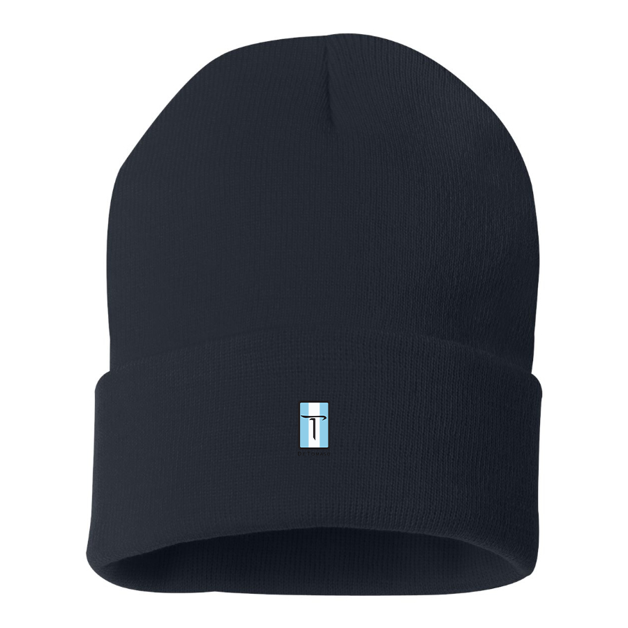 De Tomaso Logo Beanie Hat