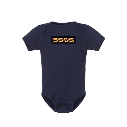 5sos Logo Baby Romper Onesie