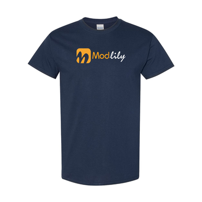 Men's Modlily Logo Cotton T-Shirt