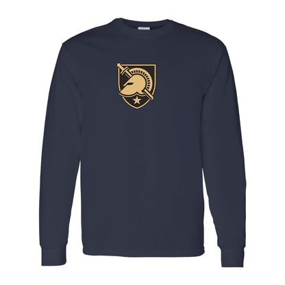 Men's  Army Black Knights  Gildan Heavy Cotton Long Sleeve T-Shirt