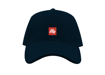 Illy Logo Dad Baseball Cap Hat
