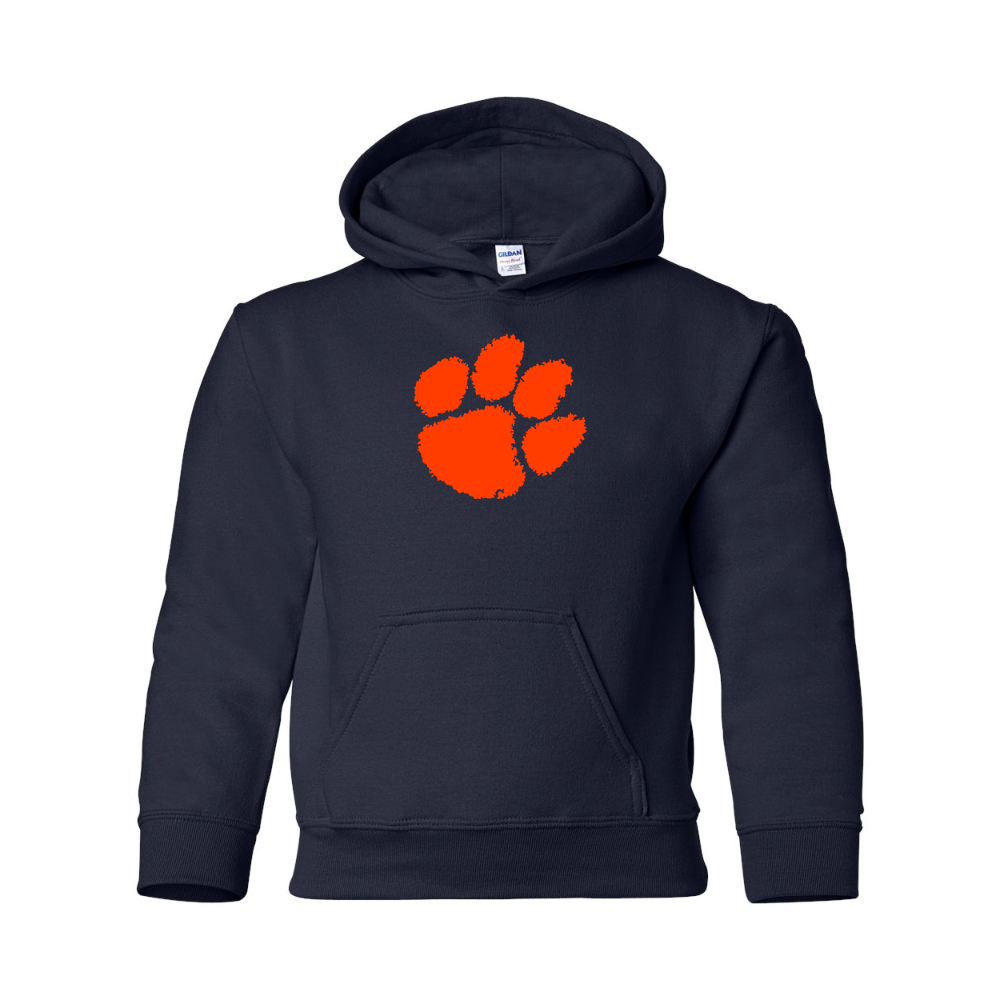 Youth Clemson Tigers Gildan Heavy Blend  Hooded Sweatshirt