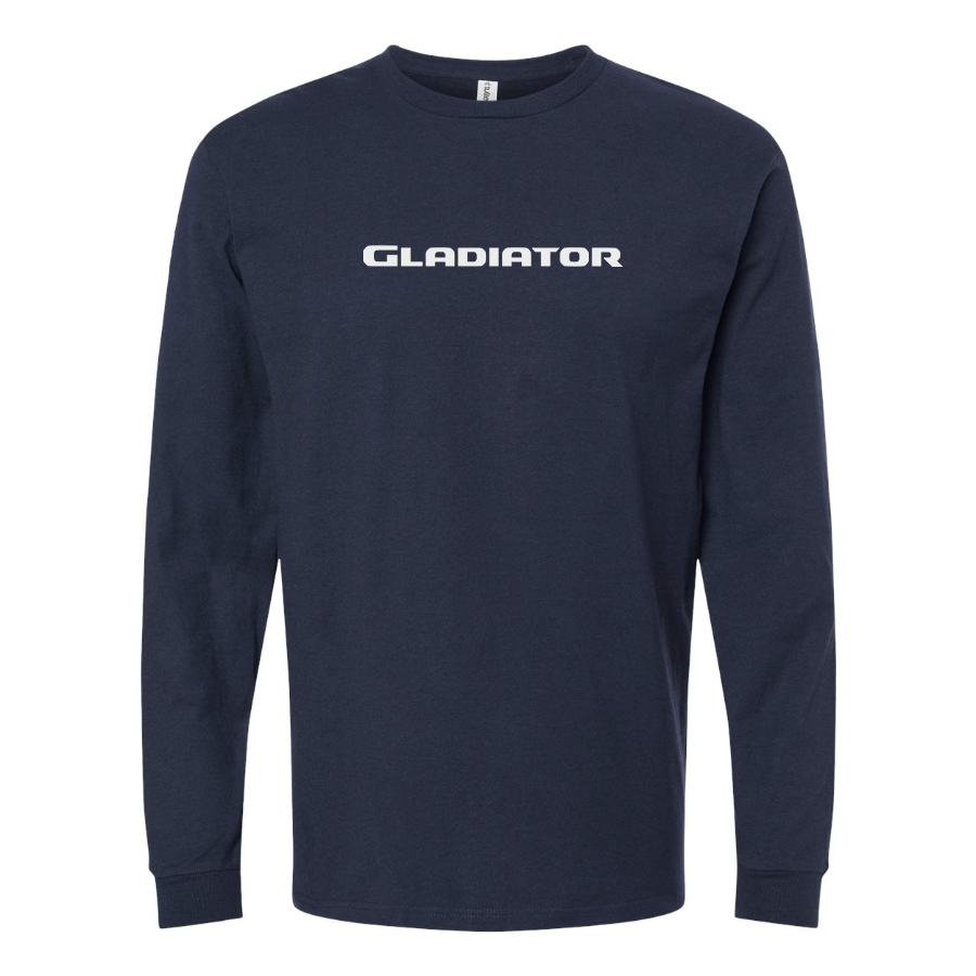 Men's Jeep Gladiator  Logo Cotton Long Sleeve T-Shirt