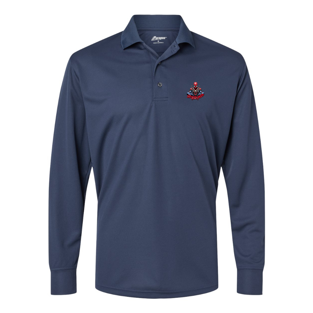 Men's Spider-Man 2025 Paragon Prescott Long Sleeve Polo
