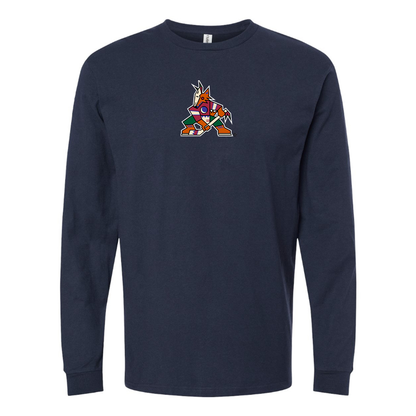 Men's Arizona Coyotes Logo Long Sleeve T-Shirt