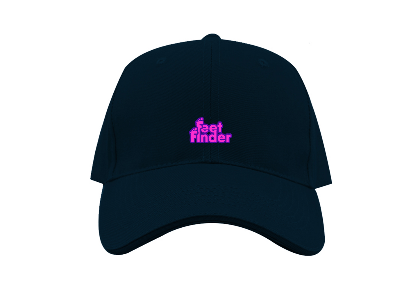 FeetFinder Logo Dad Baseball Cap Hat