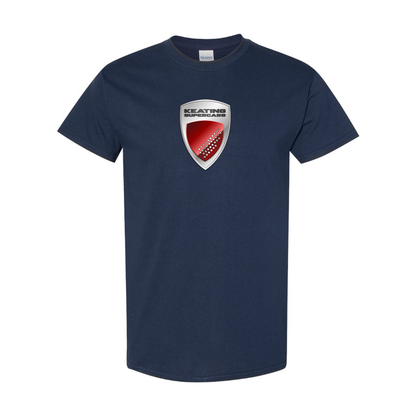 Men's Keating-Supercars Logo Cotton T-Shirt