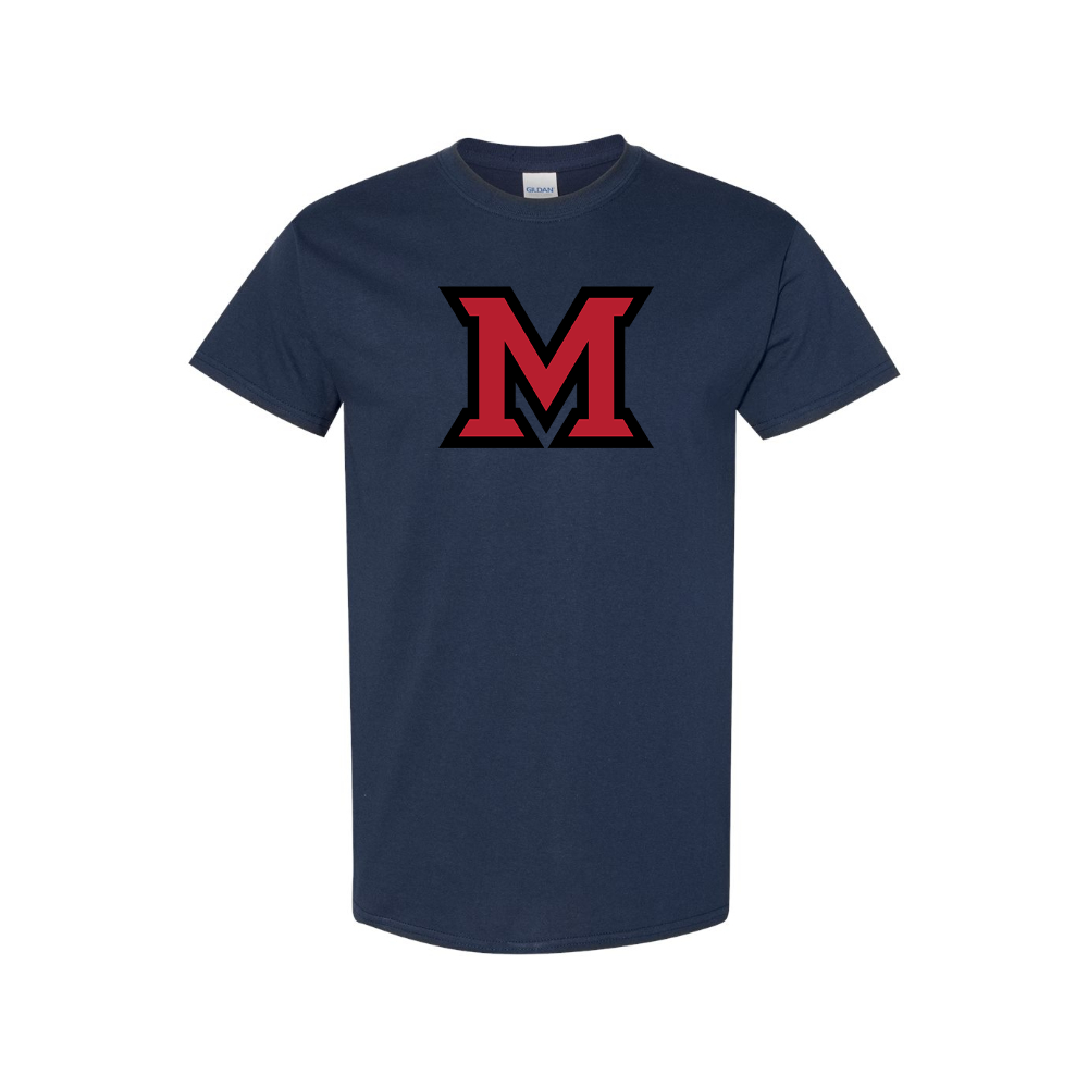 Men's Miami Ohio RedHawks Logo Cotton T-Shirt