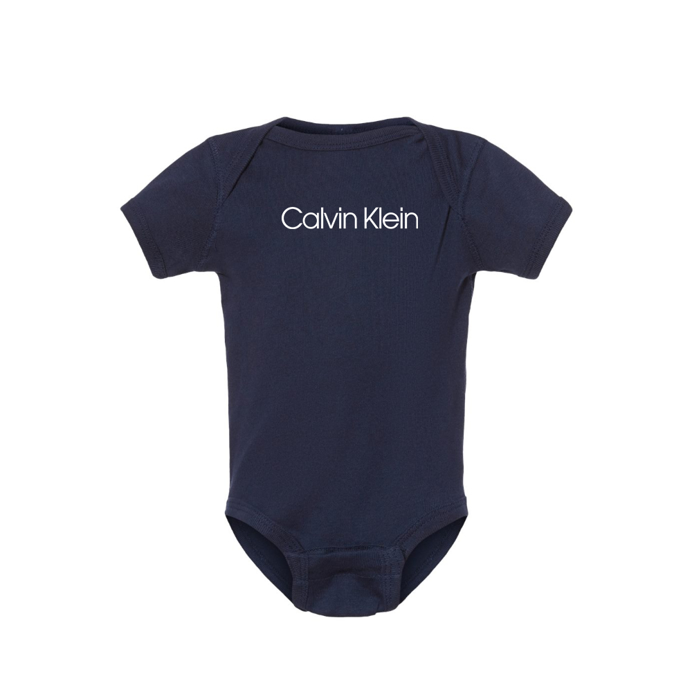 Calvin Klein Logo Baby Romper Onesie